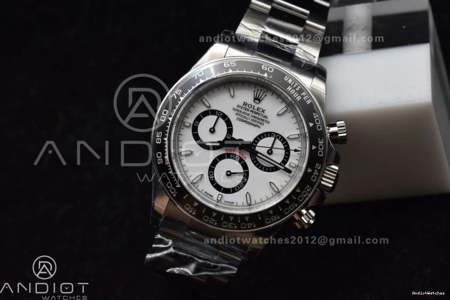Bracelet White BTF Daytona SoftTouch Steel SS Dial DD 1:1 Best 126500 on 781 904L Edition 0213